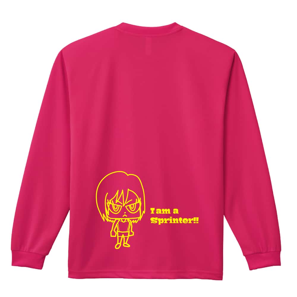 陸上競技 I am a Sprinter! AW アヤ 吸水速乾ドライロングTシャツ