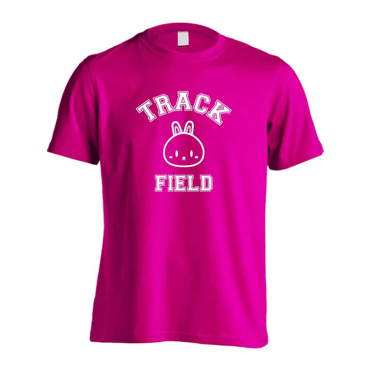 陸上競技 カレッジデザイン風 TRACK & FIELD 吸水速乾ドライTシャツ