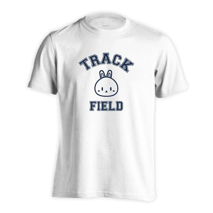 陸上競技 カレッジデザイン風 TRACK & FIELD 吸水速乾ドライTシャツ