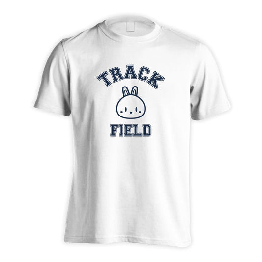 陸上競技 カレッジデザイン風 TRACK & FIELD 吸水速乾ドライTシャツ