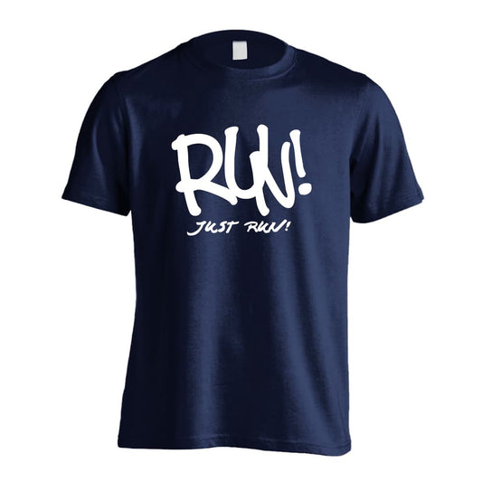 陸上競技 RUN! JUST RUN! 吸水速乾ドライTシャツ