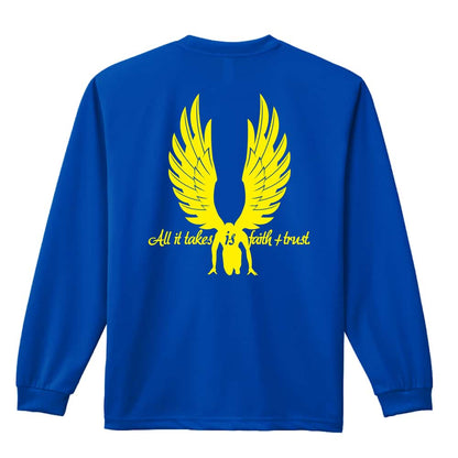陸上競技 Faith and Trust 吸水速乾ドライロングTシャツ