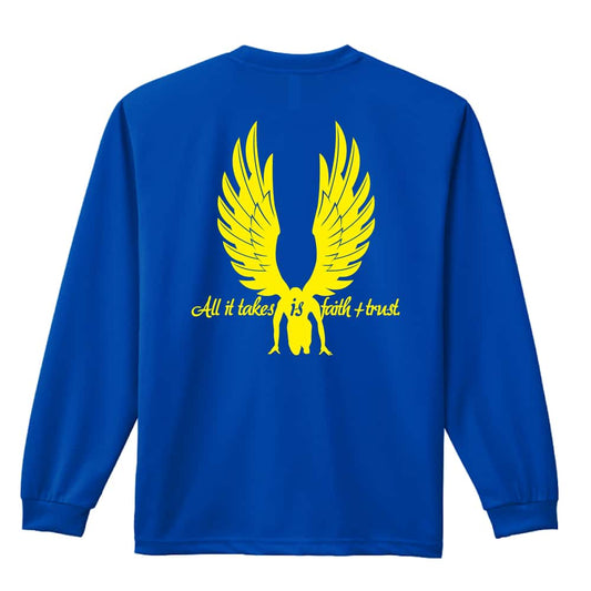 陸上競技 Faith and Trust 吸水速乾ドライロングTシャツ