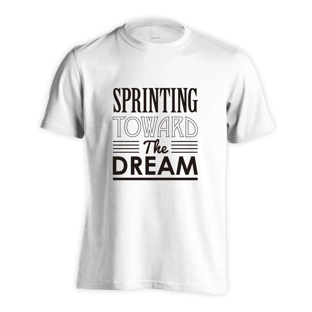 陸上競技 Sprinting toward the dream 吸水速乾ドライTシャツ