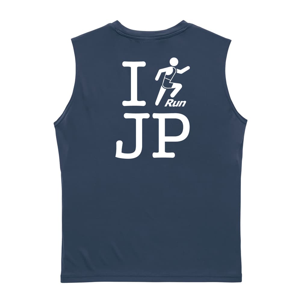 陸上競技 I RUN JP リサイクルポリエステル ノースリーブシャツ