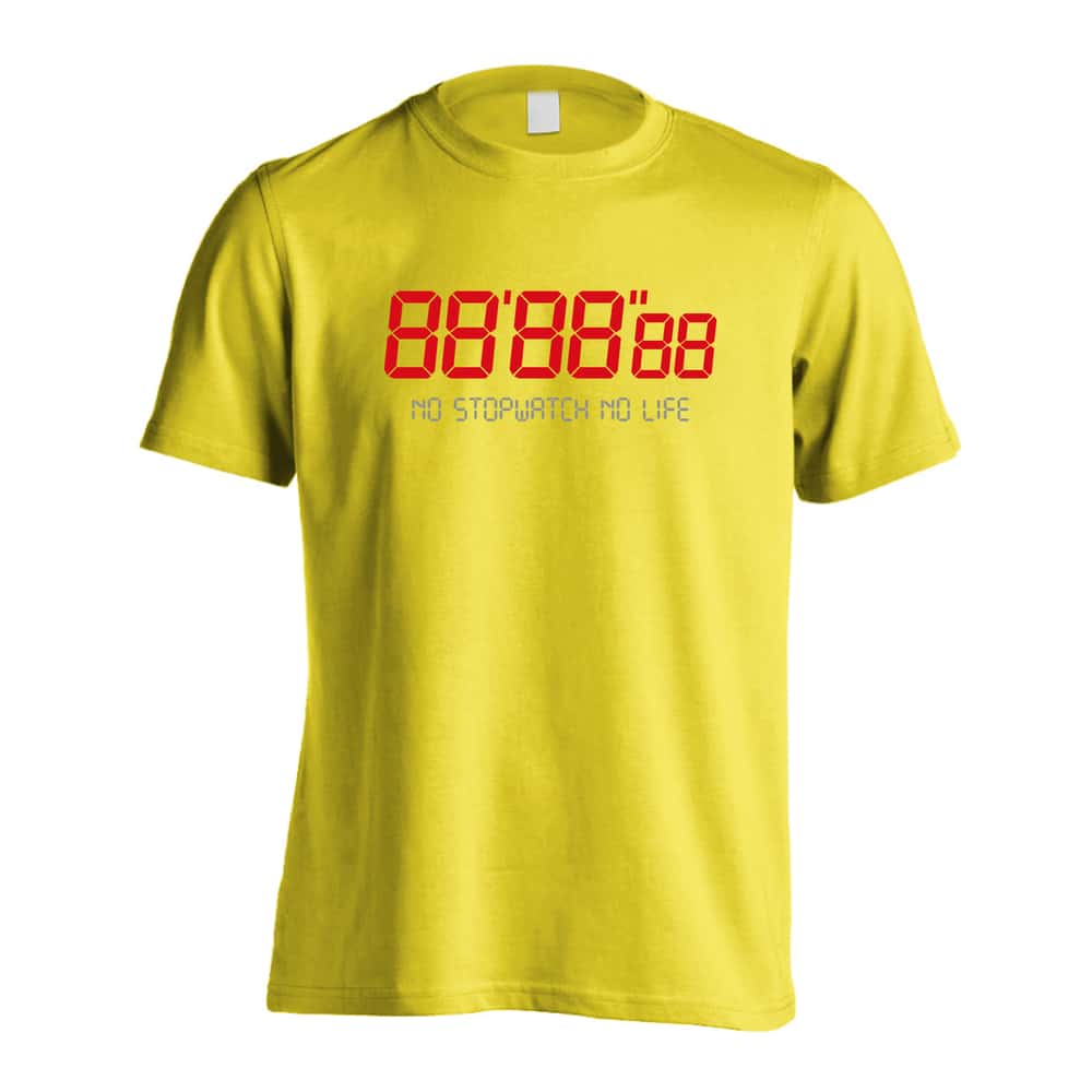 陸上競技 NO STOPWATCH NO LIFE 吸水速乾ドライTシャツ