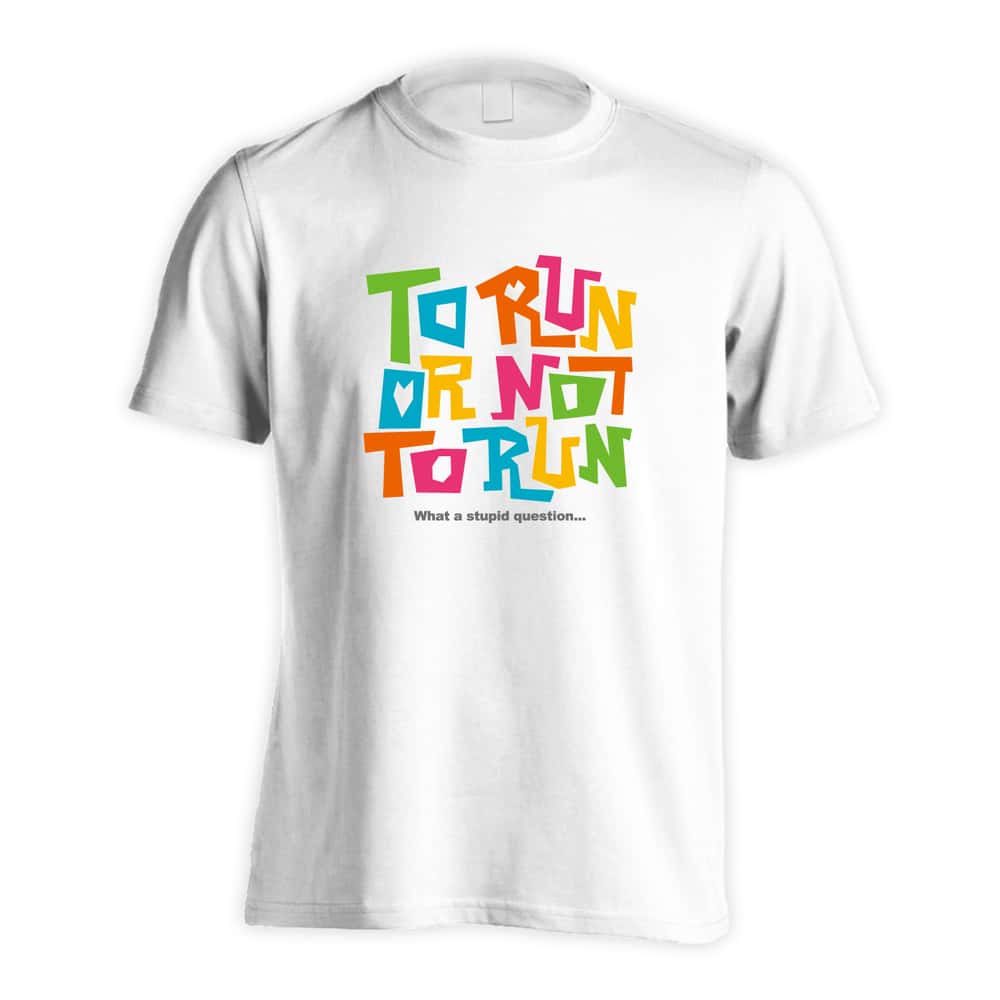 陸上競技 TO RUN OR NOT TO RUN 吸水速乾ドライTシャツ