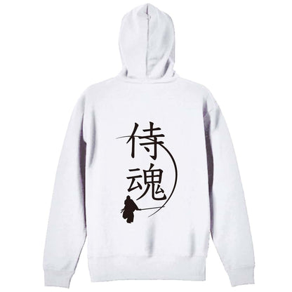 陸上競技 侍魂 裏パイルプルオーバーパーカー