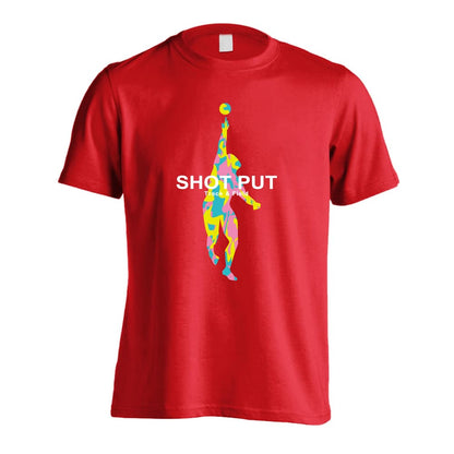 陸上競技 SHOT PUT 砲丸投 吸水速乾ドライTシャツ