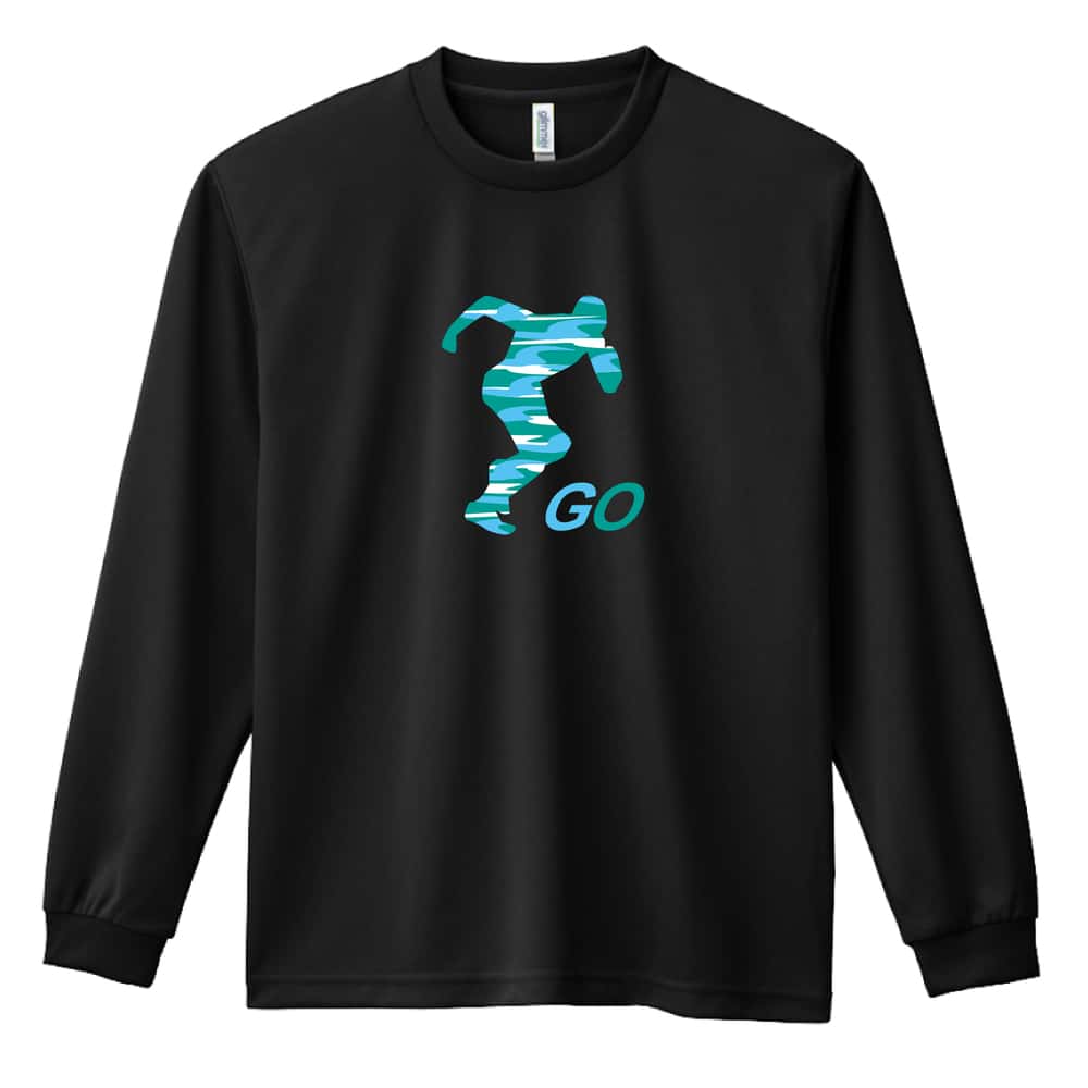 陸上競技 GO 吸水速乾ドライロングTシャツ