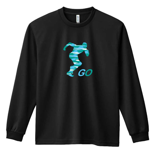 陸上競技 GO 吸水速乾ドライロングTシャツ