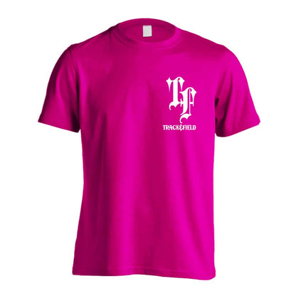 陸上競技 ゴシック調 TRACK & FIELD 吸水速乾ドライTシャツ
