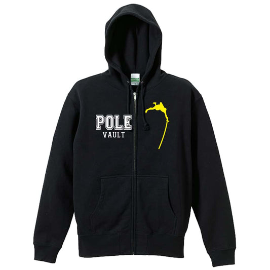 陸上競技 POLE VAULT 棒高跳 裏パイルジップパーカー