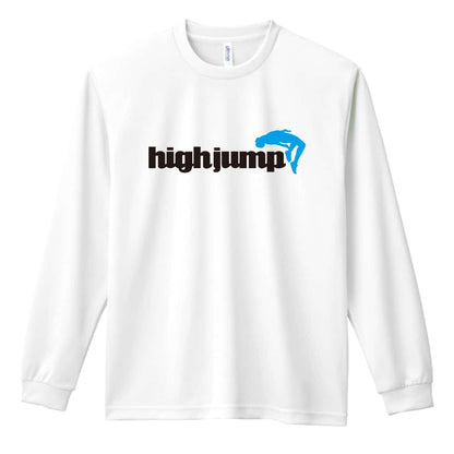 陸上競技 High Jump 走高跳 吸水速乾ドライロングTシャツ