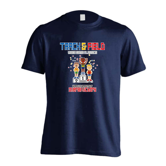 陸上競技 8-bit風 陸上ゲーム 大会編 吸水速乾ドライTシャツ