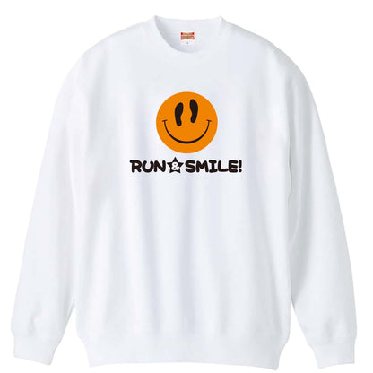 陸上競技 RUN & SMILE! 裏パイルスウェットトレーナー