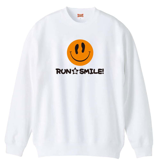 陸上競技 RUN & SMILE! 裏パイルスウェットトレーナー
