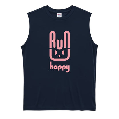陸上競技 RUN HAPPY リサイクルポリエステル ノースリーブシャツ