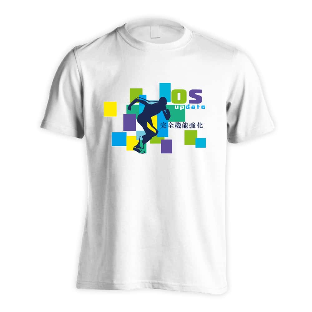 陸上競技 OS UPDATE 完全機能強化 吸水速乾ドライTシャツ