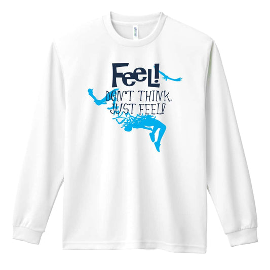 陸上競技 FEEL! 吸水速乾ドライロングTシャツ
