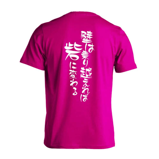 壁は乗り越えれば砦に変わる 吸水速乾ドライTシャツ