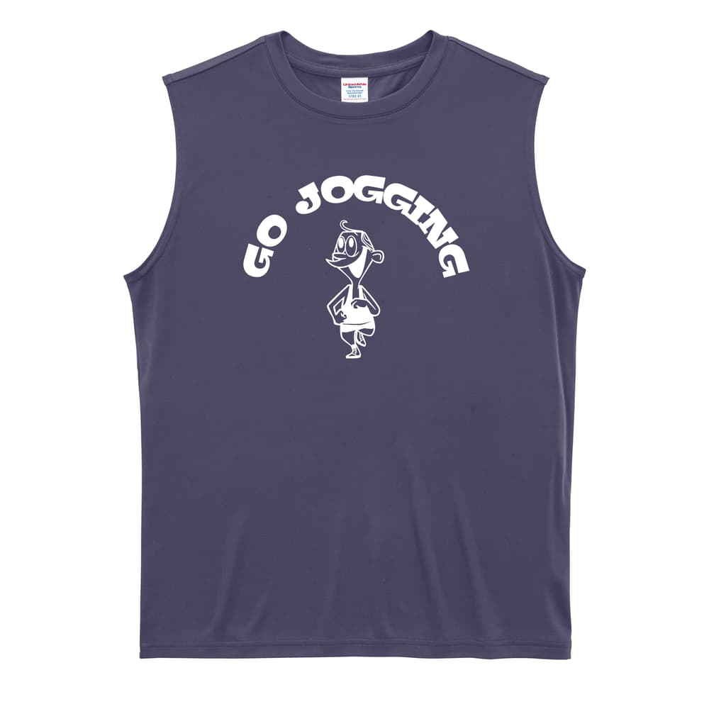 陸上競技 GO JOGGING ジョギング リサイクルポリエステル ノースリーブシャツ