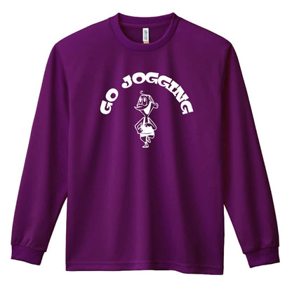 陸上競技 GO JOGGING ジョギング 吸水速乾ドライロングTシャツ
