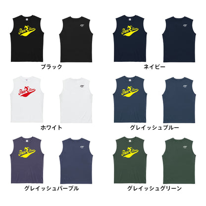 陸上競技 ベースボールシャツ風 Track & Field リサイクルポリエステル ノースリーブシャツ カラーバリエーション一覧