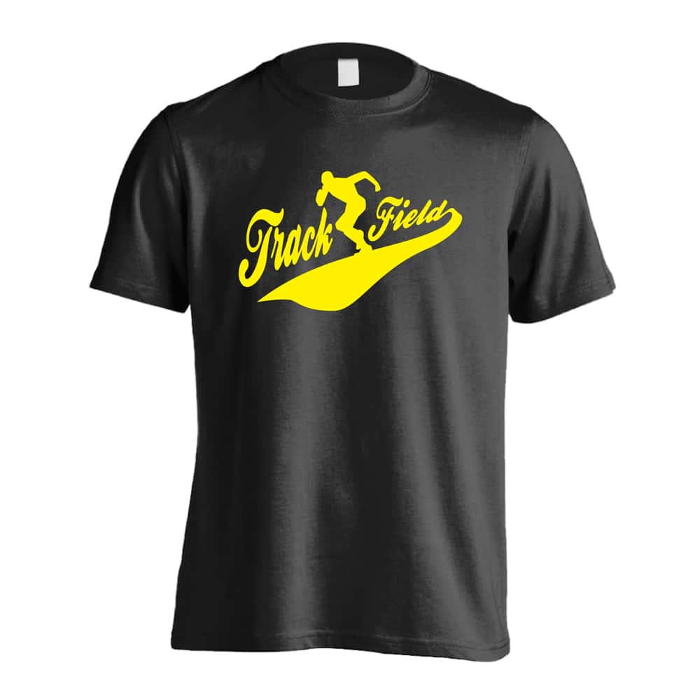 陸上競技 ベースボールシャツ風 Track & Field 吸水速乾ドライTシャツ
