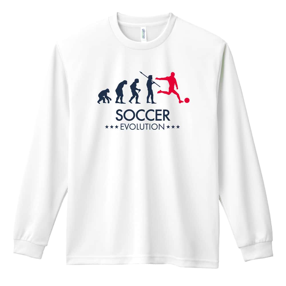 サッカー サッカーエボリューション 吸水速乾ドライロングTシャツ