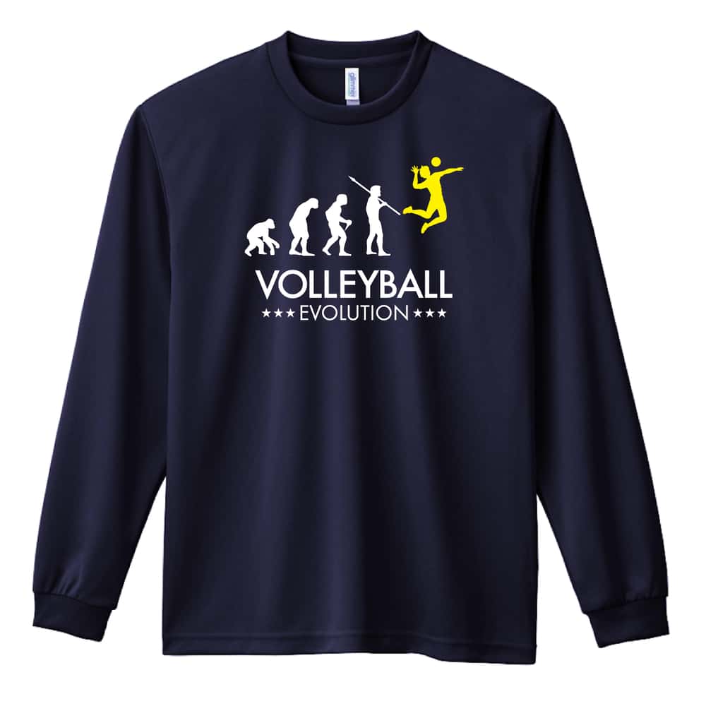 バレーボール バレーボールエボリューション 吸水速乾ドライロングTシャツ
