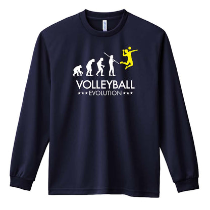 バレーボール バレーボールエボリューション 吸水速乾ドライロングTシャツ