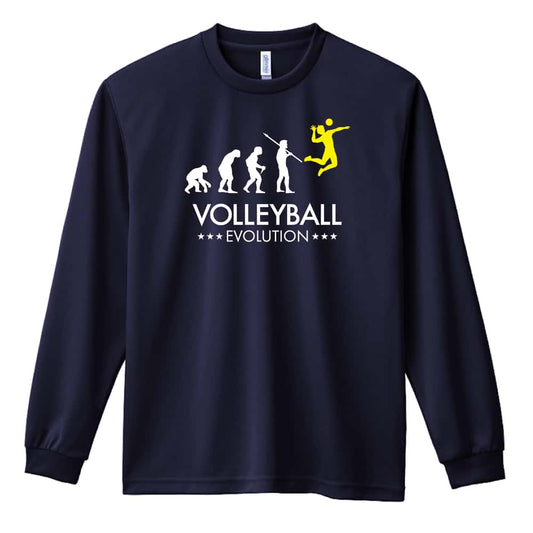 バレーボール バレーボールエボリューション 吸水速乾ドライロングTシャツ