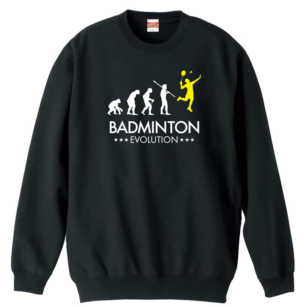 バドミントン バドミントンエボリューション 裏パイルスウェットトレーナー