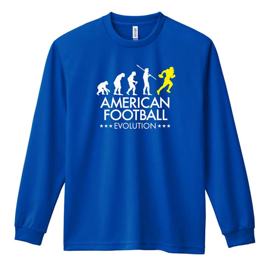 アメリカンフットボール アメフトエボリューション 吸水速乾ドライロングTシャツ