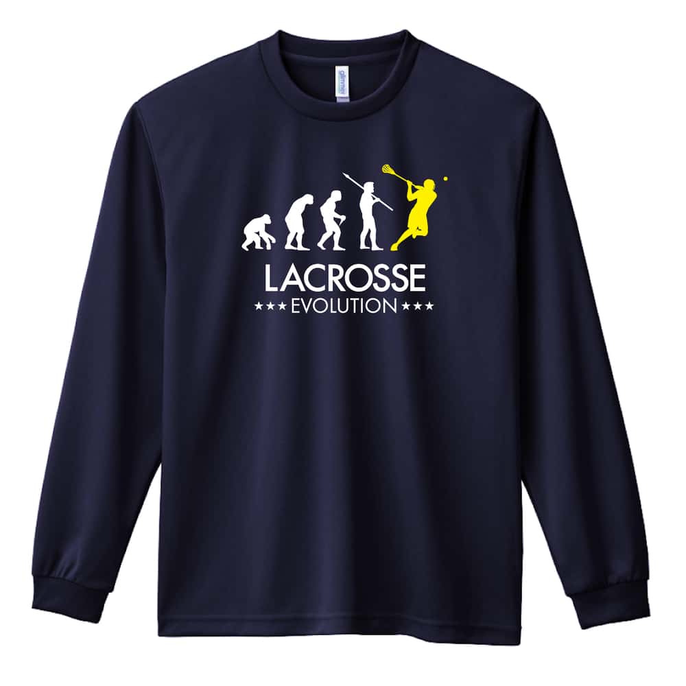 ラクロス ラクロスエボリューション 吸水速乾ドライロングTシャツ