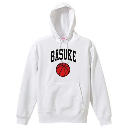 バスケットボール BASUKE & バスケットボール 裏パイルプルオーバーパーカー