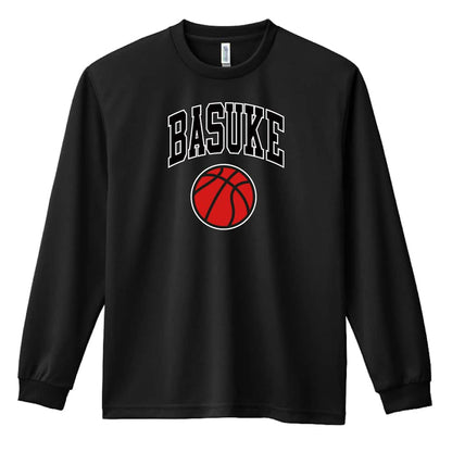 バスケットボール BASUKE & バスケットボール 吸水速乾ドライロングTシャツ