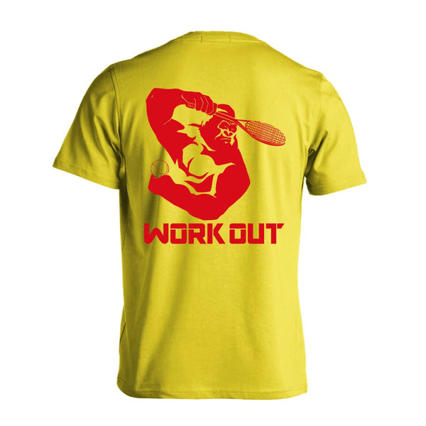 ゴリラワークアウト テニス テニスTシャツ ドライ 半袖 練習着 AW-TNS0963-TS-DRY