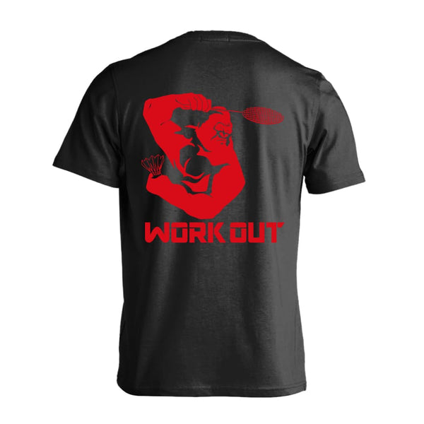 ゴリラワークアウト バドミントン バドミントンTシャツ ドライ 半袖 練習着 AW-BAD0964-TS-DRY