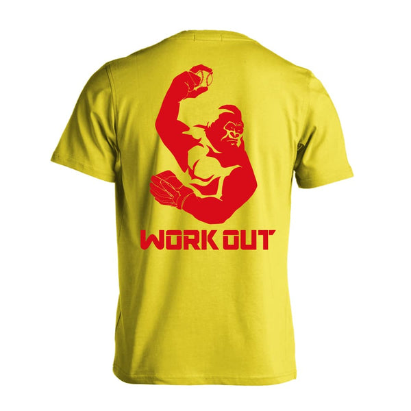 ゴリラワークアウト 野球 ベースボール 野球Tシャツ ドライ 半袖 練習着 AW-BBL0971-TS-DRY