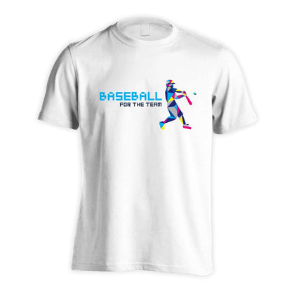 野球 ポリゴンシルエットのベースボール 吸水速乾ドライTシャツ