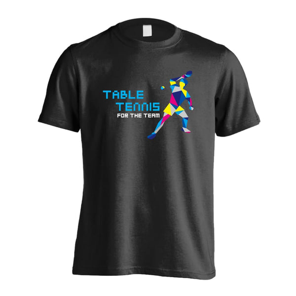 ポリゴンシルエットの卓球 卓球Tシャツ ドライ 半袖 練習着 AW-TTN0981-TS-DRY