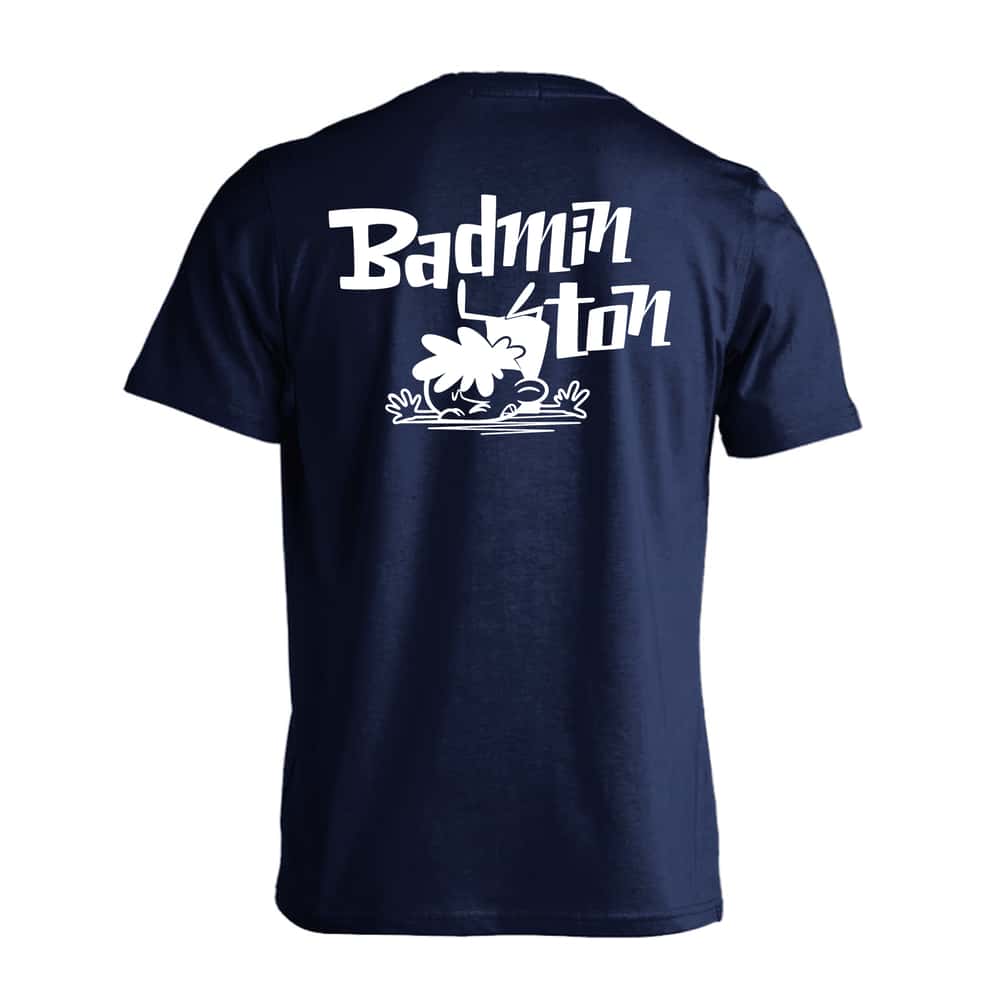 バドミントン バドミントン 七転び八起き 吸水速乾ドライTシャツ