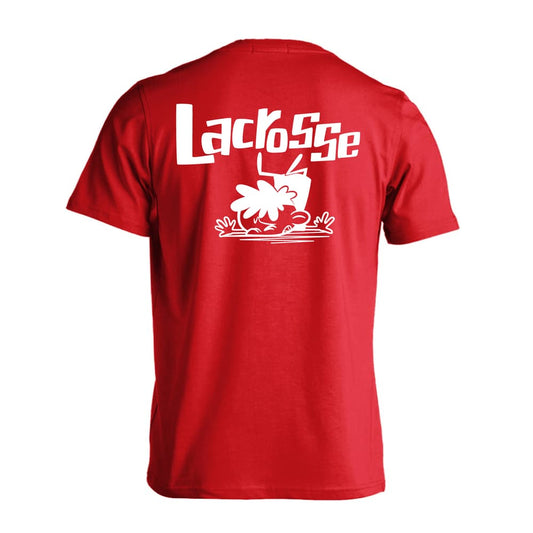ラクロス ラクロスカートゥーン 七転び八起き 吸水速乾ドライTシャツ