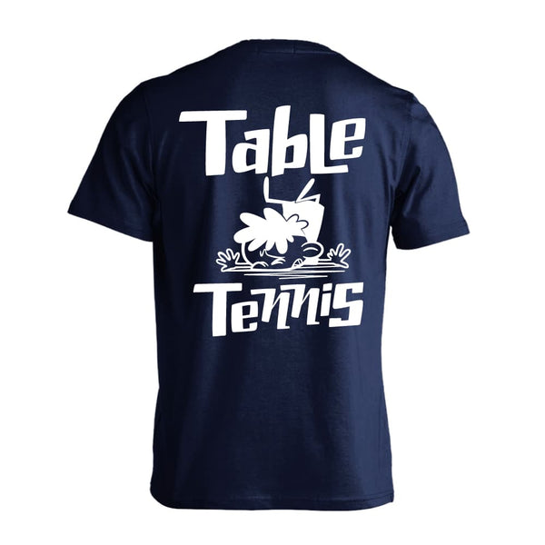 卓球カートゥーン 七転び八起き 卓球Tシャツ ドライ 半袖 練習着 AW-TTN0993-TS-DRY