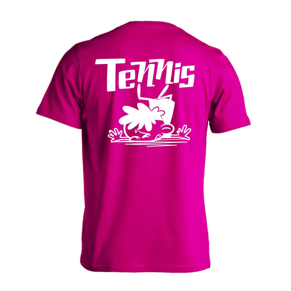テニスカートゥーン 七転び八起き テニスTシャツ ドライ 半袖 練習着 AW-TNS0994-TS-DRY