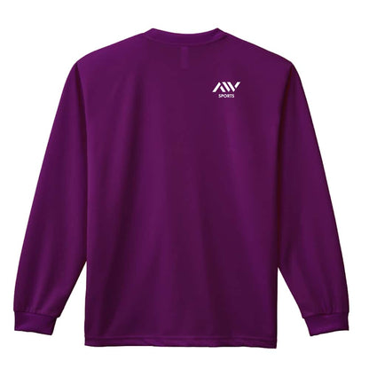 バスケットボール MOVE ON 進め 吸水速乾ドライロングTシャツ 背面デザイン