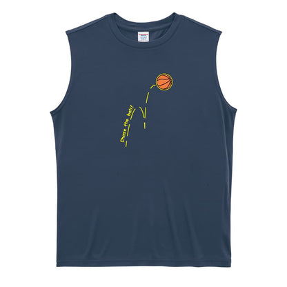バスケットボール Chase the ball リサイクルポリエステル ノースリーブシャツ