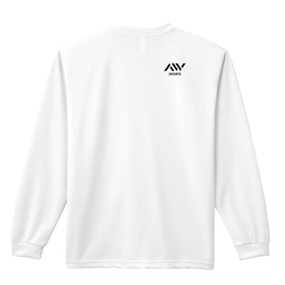 バスケットボール practice makes perfect 吸水速乾ドライロングTシャツ 背面デザイン